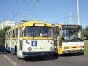 ev. č. 162 - 30. 8. 1997 - Při výročí 45 let trolejbusů v Teplicích spolu s trolejbusem ev. č. 28 (ex Mariánské Lázně) | © Petr Beránek